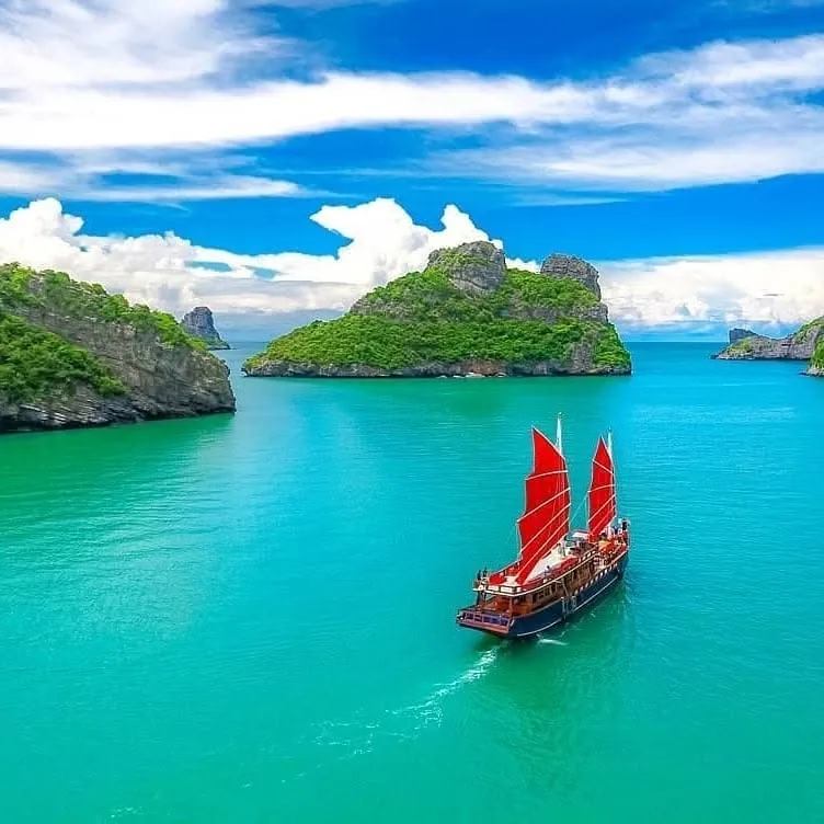 Angthong Marinepark – Mit dem traditionellen Segelschiff